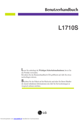 LG L1710S Benutzerhandbuch