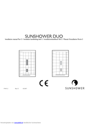 Sunshower DUO Installationsanleitung