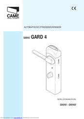CAME GARD G4040I Installationsanleitung