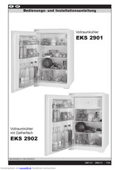 Oranier EKS 2902 Bedienungs- Und Installationsanleitung