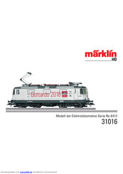marklin Re 4/4 II-Serie Anleitung