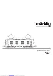 marklin 39421 Bedienungsanleitung