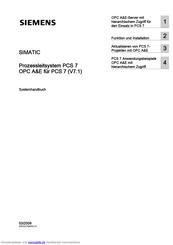 Siemens SIMATIC PCS 7 Systemhandbuch