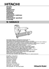 Hitachi Koki N 5008AC2 Bedienungsanleitung