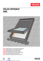 Velux integra SML Montageanleitung