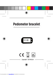 Xindao Pedometer bracelet Handbuch