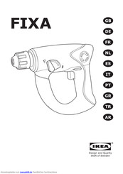 IKEA FIXA Übersetzung Aus Der Ursprünglichen Anleitung