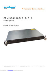 Blankom epm 304 Schnellstartanleitung