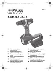 CMi 450219 Originalbetriebsanleitung