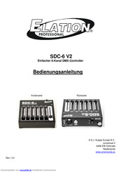 Elation SDC-6 V2 Bedienungsanleitung