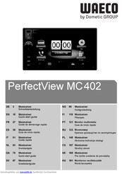 Waeco PerfectView MC402 Schnellstartanleitung