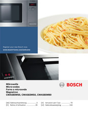 Bosch CMA585MB0 Bedienungsanleitung