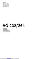 Gaggenau VG 232 Gebrauchsanleitung