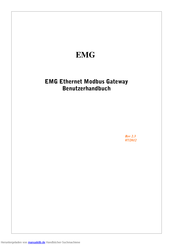 ENTES EMG 12 Benutzerhandbuch