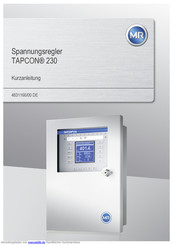 MR TAPCON 230 Kurzanleitung