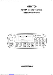 TETRA MTM700 Handbuch