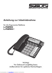 Sybility L-PHONE II Anleitung