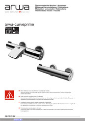 Arwa curveprime Bedienungsanleitung