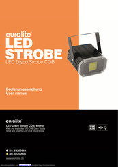 EuroLite LED Disco Strobe COB Bedienungsanleitung