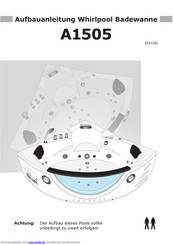 Trendbad24 A1505 Aufbauanleitung