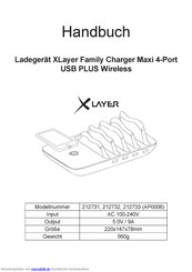 XLayer Family Charger Maxi 212731 Handbuch