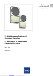 STAHL 8225 Series Betriebsanleitung
