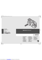 Bosch GCB 18 V-LI Professional Originalbetriebsanleitung