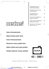 Vetus WTANK61 Einbauanleitung Und Betriebsanleitung