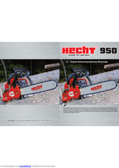 hecht 950 Original-Gebrauchsanweisung