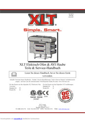 XLT Ovens XD 9007D Servicehandbuch