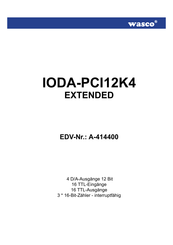 Wasco IODA-PCI12K4 EXTENDED Anleitung