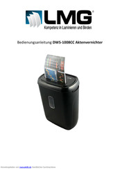 LMG DWS-1008CC Bedienungsanleitung