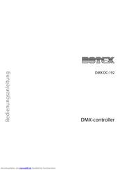 Botex DMX DC-192 Bedienungsanleitung