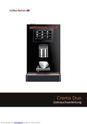 Kaffee Partner Crema Duo Gebrauchsanleitung