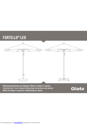 Glatz Fortello LED Bedienungsanleitung