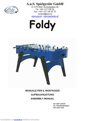 A. u. S. Spielgeräte Foldy Aufbauanleitung