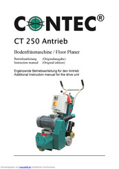 Contec CT 250 Antrieb Betriebsanleitung