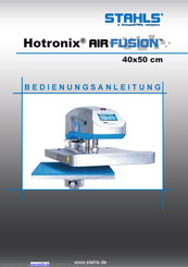 Stahls Hotronix Fusion Bedienungsanleitung