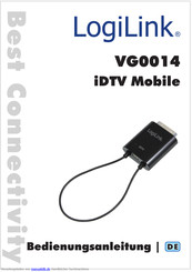 LogiLink VG0014 iDTV Mobile Bedienungsanleitung
