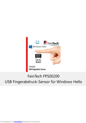 FeinTech FPS00200 Bedienungsanleitung