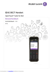 Alcatel-Lucent 8242 Benutzerhandbuch