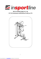Insportline ProfiGym C70 Benutzerhandbuch