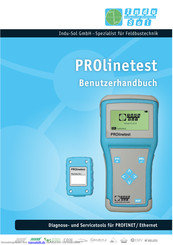 Indu-Sol PROlinetest Benutzerhandbuch
