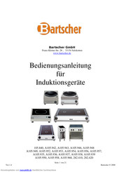 Bartscher A105.949 Bedienungsanleitung