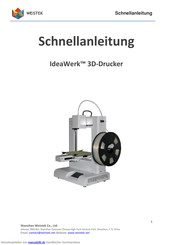 weistek IdeaWerk Schnellanleitung