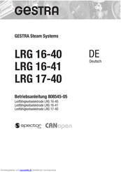 GESTRA LRG 17-40 Betriebsanleitung