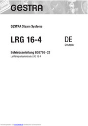 GESTRA LRG 16-4 Betriebsanleitung