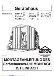 Arrow HM5467 Montageanleitung