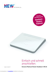 Genexis Platinum Serie Handbuch