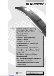 Riester ri-thermo N Gebrauchsanweisung